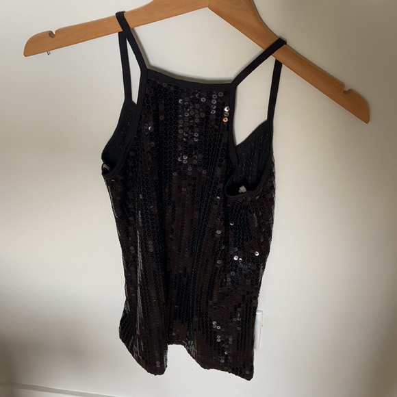 NWOT Black sequin tank - Picture 4 of 4